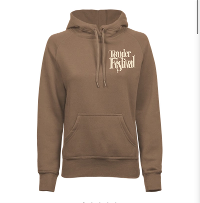Tønder Festival Hoodie - Dame - Brun