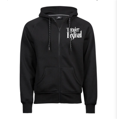 Tønder Festival Zip Hoodie - Sort