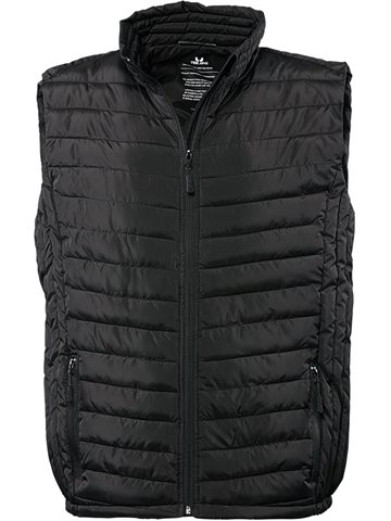 TeeJays Zeppelin Vest - Herre - Sort