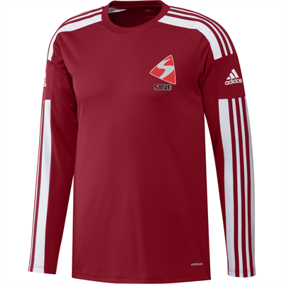Adidas Squadra L/S 21 T-shirt Rød
