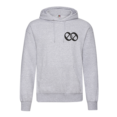 EE Fruit of the Loom Hoodie Grå 