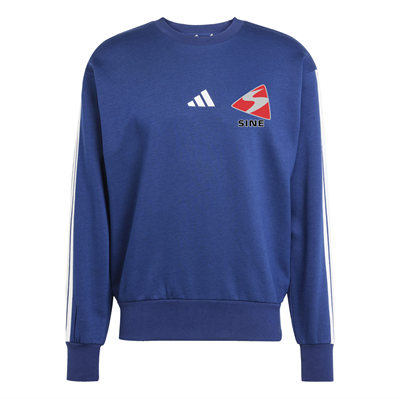 Sweatshirt 3 Stripe Navy