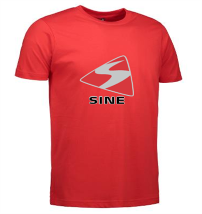 B&C Tee med Stort SINE  logo