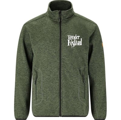 Tønder Festival Strik Fleece TF logo  - Unisex - Grøn