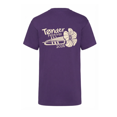Tønder Festival Års Tee 2026 Børn - Lilla